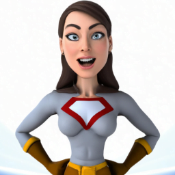 ¡Wonder Woman corta el Batman que Ríe con una motosierra!